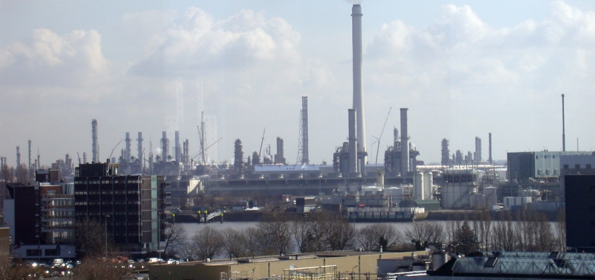 Foto einer Industrieanlage