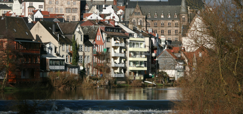 Foto: Stadtansicht von Marburg